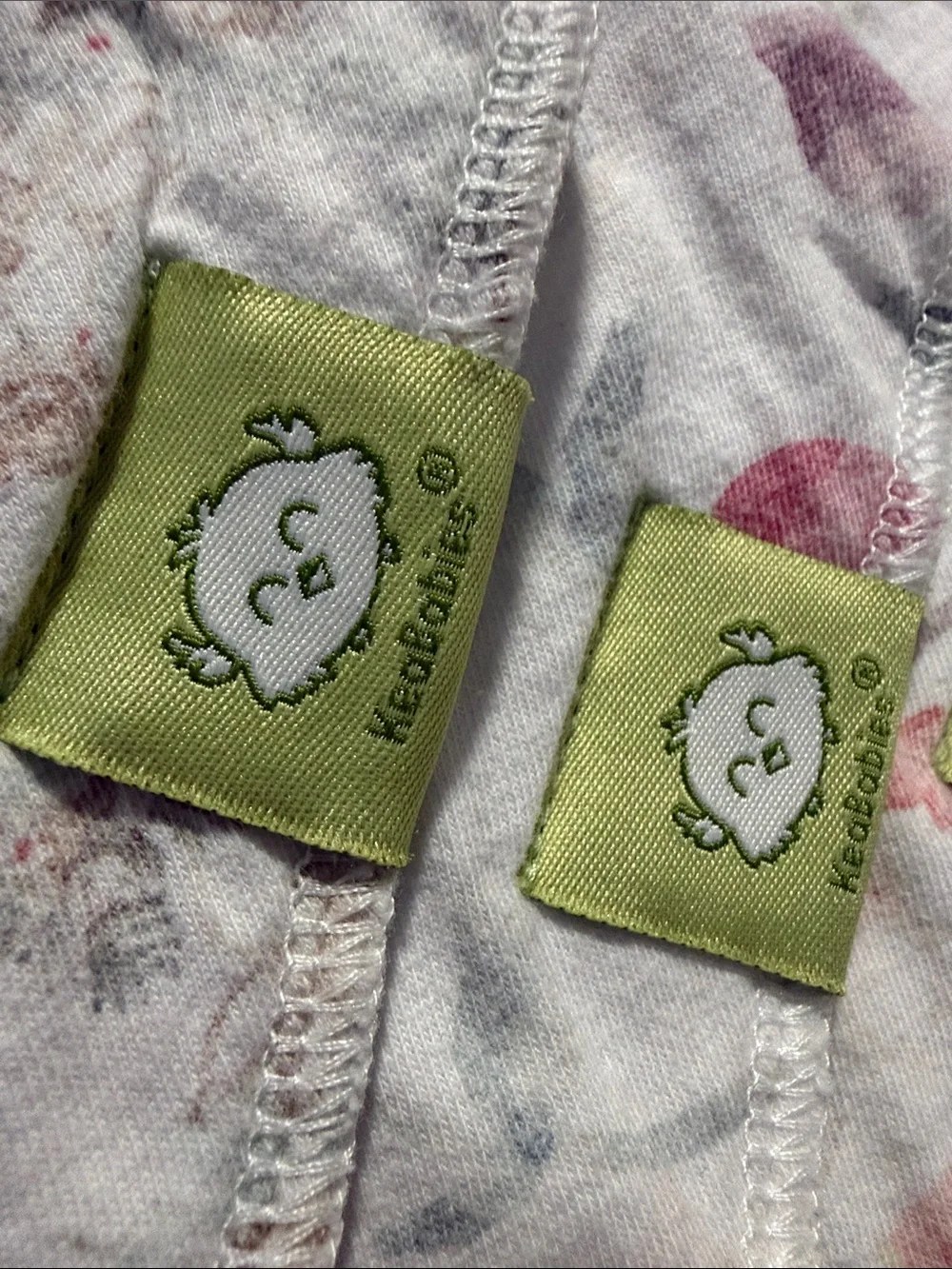 Unbranded Floral and Neutral Bandana Bib Set - Soft Mixed Colors